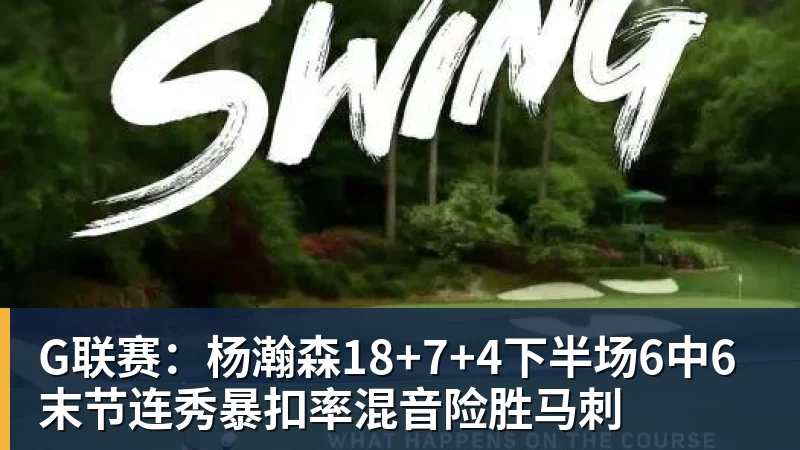 G联赛:杨瀚森18+7+4下半场6中6 末节连秀暴扣率混音险胜马刺